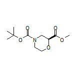 Methyl (S)-4-Boc-morpholine-2-carboxylate