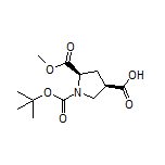 (3R,5R)-1-Boc-5-(methoxycarbonyl)pyrrolidine-3-carboxylic Acid