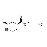 Methyl (2S,4S)-2-Methylpiperidine-4-carboxylate Hydrochloride