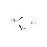 (2S,3S)-2-Methylazetidin-3-ol Hydrochloride