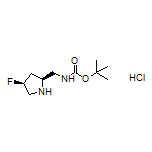 N-Boc-1-[(2S,4S)-4-fluoro-2-pyrrolidinyl]methanamine Hydrochloride