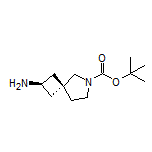 cis-6-Boc-6-azaspiro[3.4]octan-2-amine