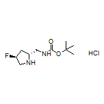 N-Boc-1-[(2R,4S)-4-fluoro-2-pyrrolidinyl]methanamine Hydrochloride