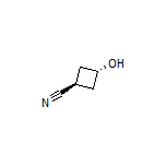 trans-3-Hydroxycyclobutanecarbonitrile