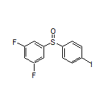 1,3-Difluoro-5-[(4-iodophenyl)sulfinyl]benzene