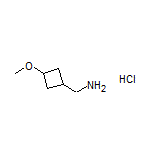 (3-Methoxycyclobutyl)methanamine Hydrochloride