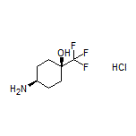 trans-4-Amino-1-(trifluoromethyl)cyclohexanol Hydrochloride