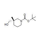 (S)-(1-Boc-3-methyl-3-piperidyl)methanol