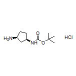 (1R,3S)-N1-Boc-cyclopentane-1,3-diamine Hydrochloride