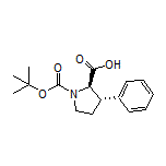 (2R,3S)-1-Boc-3-phenylpyrrolidine-2-carboxylic Acid