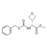 Methyl (R)-2-(Cbz-amino)-2-(oxetan-3-yl)acetate