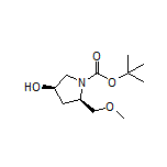 (3R,5R)-1-Boc-5-(methoxymethyl)pyrrolidin-3-ol