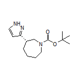 (S)-1-Boc-3-(3-pyrazolyl)azepane