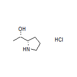 (S)-1-[(S)-2-Pyrrolidinyl]ethanol Hydrochloride