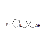 (R)-[1-[(3-Fluoro-1-pyrrolidinyl)methyl]cyclopropyl]methanol