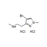 2-(4-Bromo-1-methyl-3-pyrazolyl)-N-methylethanamine Dihydrochloride