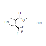 Methyl (3R,4R)-4-(Trifluoromethyl)pyrrolidine-3-carboxylate Hydrochloride