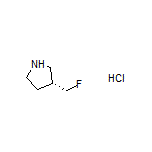 (R)-3-(Fluoromethyl)pyrrolidine Hydrochloride