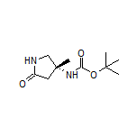 (R)-4-(Boc-amino)-4-methylpyrrolidin-2-one