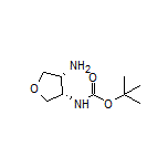 (3S,4R)-3-(Boc-amino)-4-aminotetrahydrofuran