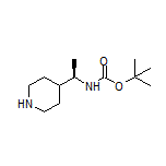 (R)-N-Boc-1-(4-piperidyl)ethanamine