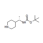 (S)-N-Boc-1-(4-piperidyl)ethanamine