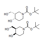 cis-1-Boc-4-hydroxy-3-(hydroxymethyl)piperidine