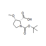 (2R,3S)-1-Boc-3-methoxypyrrolidine-2-carboxylic Acid