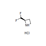 (R)-2-(Difluoromethyl)azetidine Hydrochloride