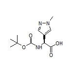 (S)-2-(Boc-amino)-2-(1-methyl-4-pyrazolyl)acetic Acid