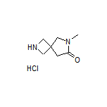 6-Methyl-2,6-diazaspiro[3.4]octan-7-one Hydrochloride