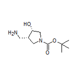 (3S,4S)-1-Boc-3-(aminomethyl)-4-hydroxypyrrolidine