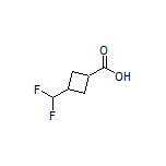 3-(Difluoromethyl)cyclobutanecarboxylic Acid