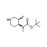 (3R,4S)-N-Boc-3-fluoro-N-methylpiperidin-4-amine