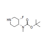 (3S,4R)-N-Boc-3-fluoro-N-methylpiperidin-4-amine