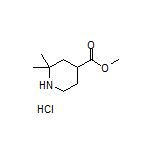 Methyl 2,2-Dimethylpiperidine-4-carboxylate Hydrochloride