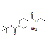 Ethyl (3S,4S)-1-Boc-3-aminopiperidine-4-carboxylate