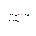 (3R,4S)-3-Aminotetrahydro-2H-pyran-4-ol Hydrochloride