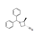 (2S,3R)-1-Benzhydryl-2-methylazetidine-3-carbonitrile