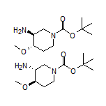 trans-1-Boc-3-amino-4-methoxypiperidine