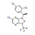 (R)-6-Chloro-1-[1-(2,4-dichlorophenyl)ethyl]-3-(trifluoromethyl)-1H-pyrazolo[3,4-b]pyrazine