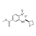 Methyl (R)-4-Nitro-3-[(oxetan-2-ylmethyl)amino]benzoate