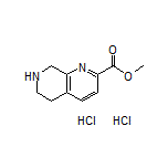 Methyl 5,6,7,8-Tetrahydro-1,7-naphthyridine-2-carboxylate Dihydrochloride