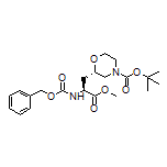 Methyl (S)-3-[(S)-4-Boc-morpholin-2-yl]-2-(Cbz-amino)propanoate