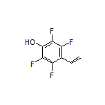 2,3,5,6-Tetrafluoro-4-vinylphenol,contains ≤10% solvents