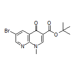 tert-Butyl 6-Bromo-1-methyl-4-oxo-1,4-dihydro-1,8-naphthyridine-3-carboxylate