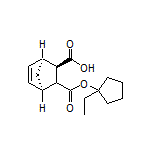 rel-(1S,2R,4R)-3-[[(1-Ethylcyclopentyl)oxy]carbonyl]bicyclo[2.2.1]hept-5-ene-2-carboxylic Acid