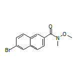 6-Bromo-N-methoxy-N-methyl-2-naphthamide