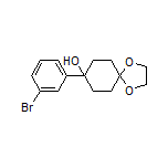 8-(3-Bromophenyl)-1,4-dioxaspiro[4.5]decan-8-ol