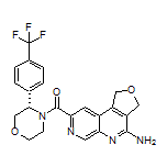 (S)-(4-Amino-1,3-dihydrofuro[3,4-c][1,7]naphthyridin-8-yl)[3-[4-(trifluoromethyl)phenyl]morpholino]methanone